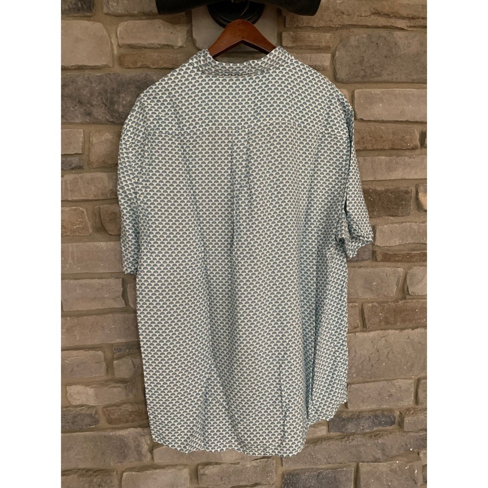 Johnnie-O Featherweight XL Luxe Printed Short Sleeve resort core Shirt - Picture 3 of 4